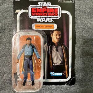 LANDO CALRISSIAN ACTION FIGURE FROM THE STAR WARS VINTAGE COLLECTION